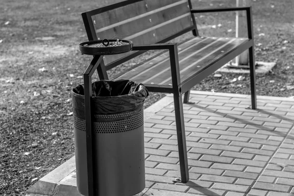 Image depicting Standing ashtray